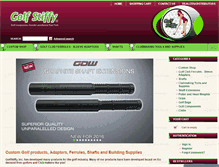 Tablet Screenshot of golfstiffy.com